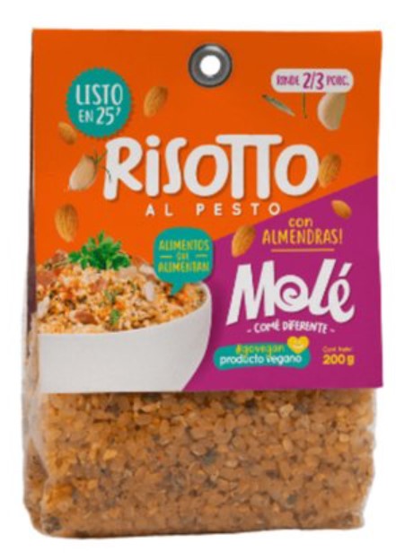 MOLE RISOTTO AL PESTO 200 GRS