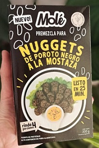 MOLE NUGGETS DE POROTO NEGRO 200 GRS