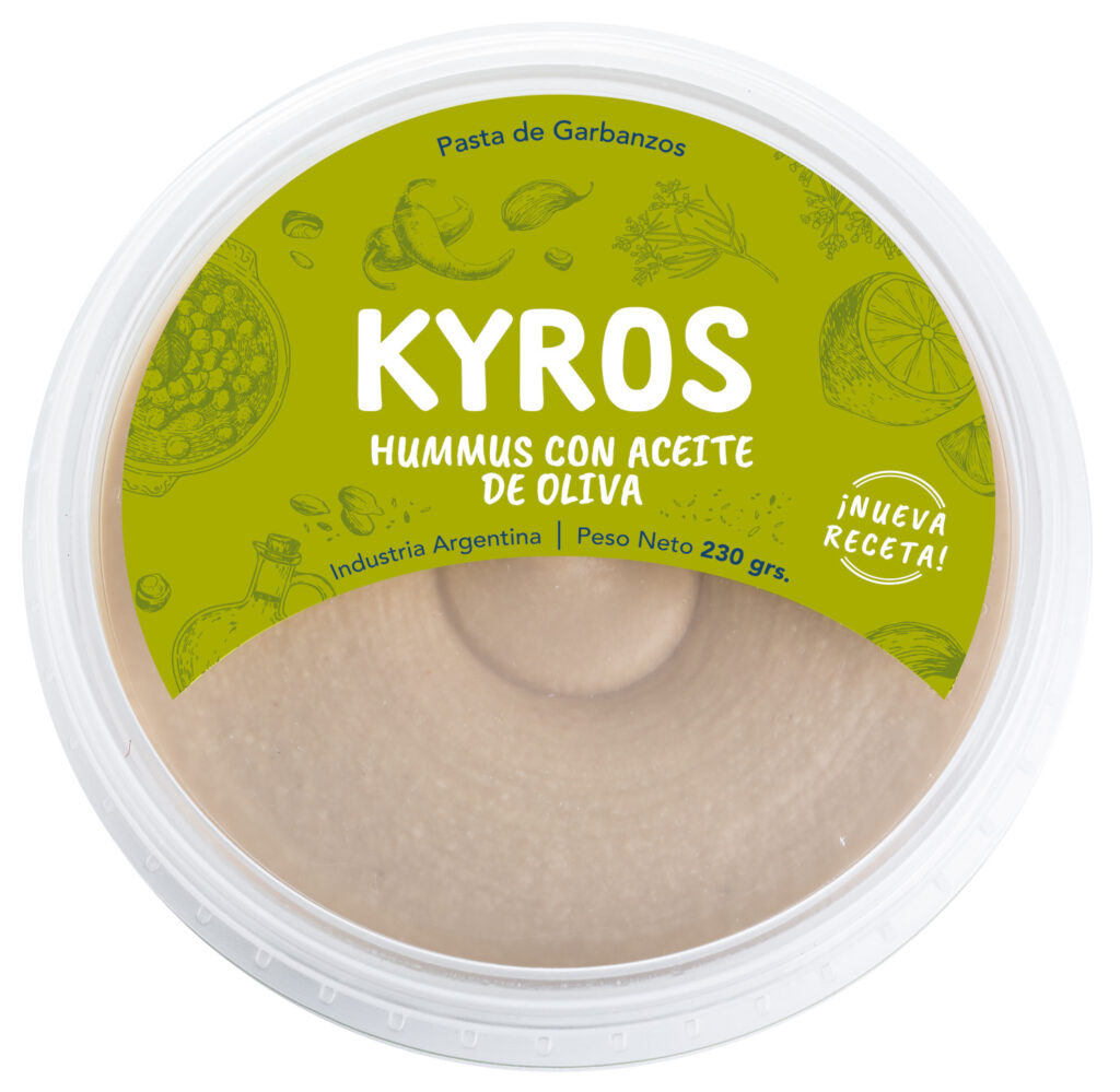 VIVET KYROS HUMMUS ACEITE DE OLIVA 230 GRS