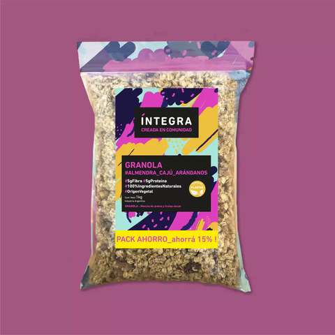 INTEGRA GRANOLA ARANDANO 1 KG