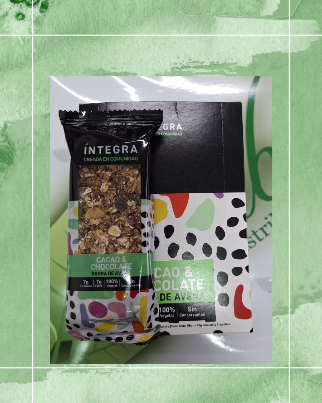 INTEGRA BARRA CHOCOLATE 10 UNID