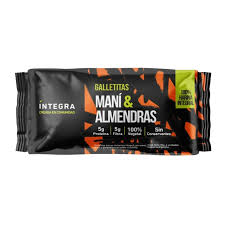 INTEGRA GALLETITAS MANI & ALMENDRAS 72 GRS