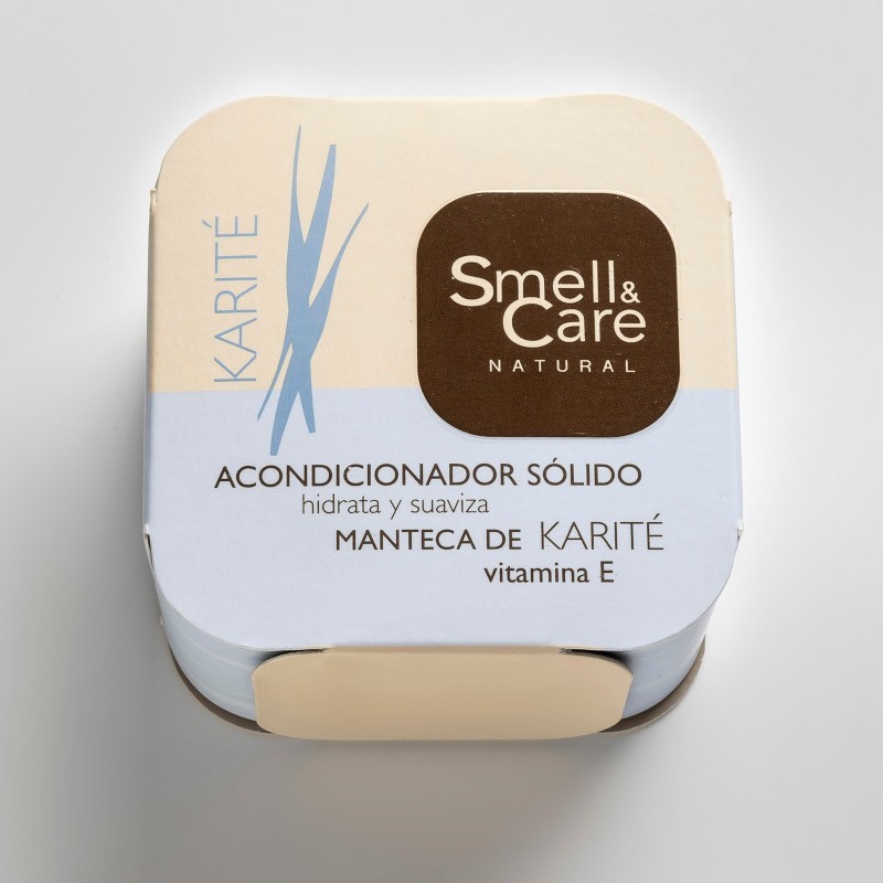 SMELL & CARE ACONDICIONADOR SOLIDO HIDRATA Y SUAVIZA 50 GRS