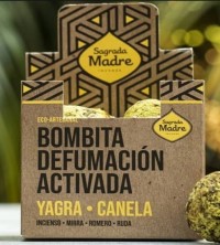 SAGRADA MADRE CAJA X8 BOMBITA YAGRA CANELA