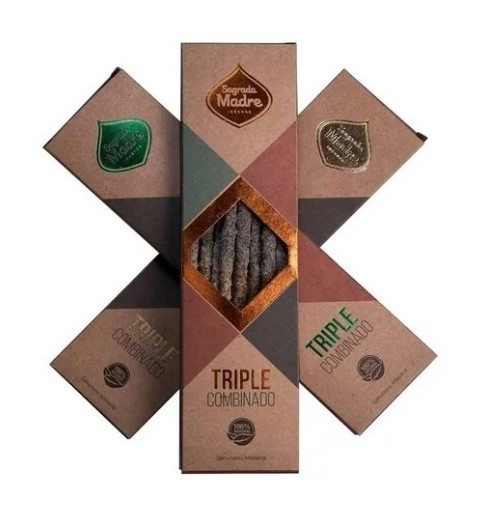 SAGRADA MADRE SAHUMERIO TRIPLE COMBINADO