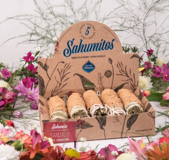 SAGRADA MADRE SAHUMITOS CAJA X5 SANDALO
