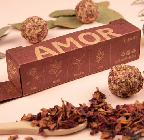 SAGRADA MADRE BOMBITA HERBAL X 4 AMOR