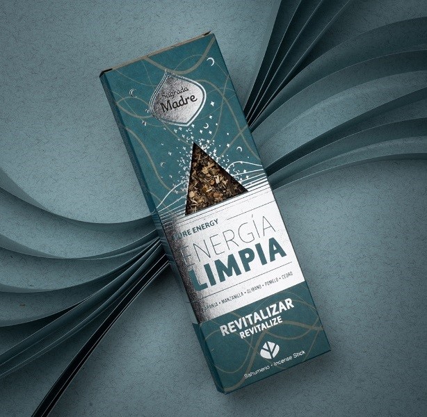 SAGRADA MADRE SAHUMERIO ENERGIA LIMPIA REVITALIZAR 4 UNID