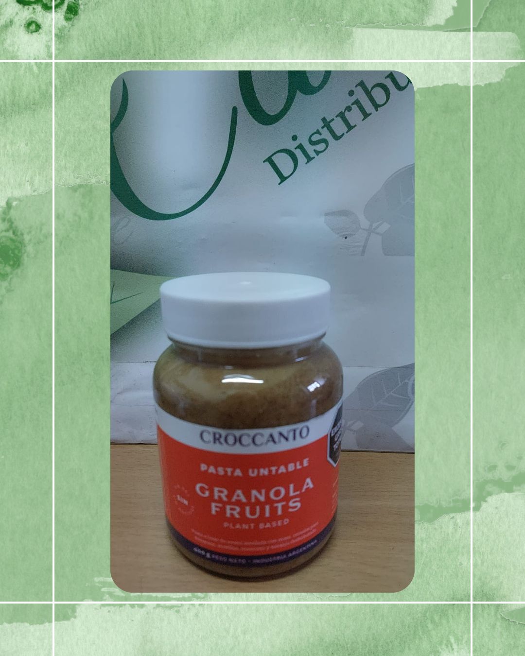 CROCCANTO PASTA UNTABLE GRANOLA FRUITS 400 GRS