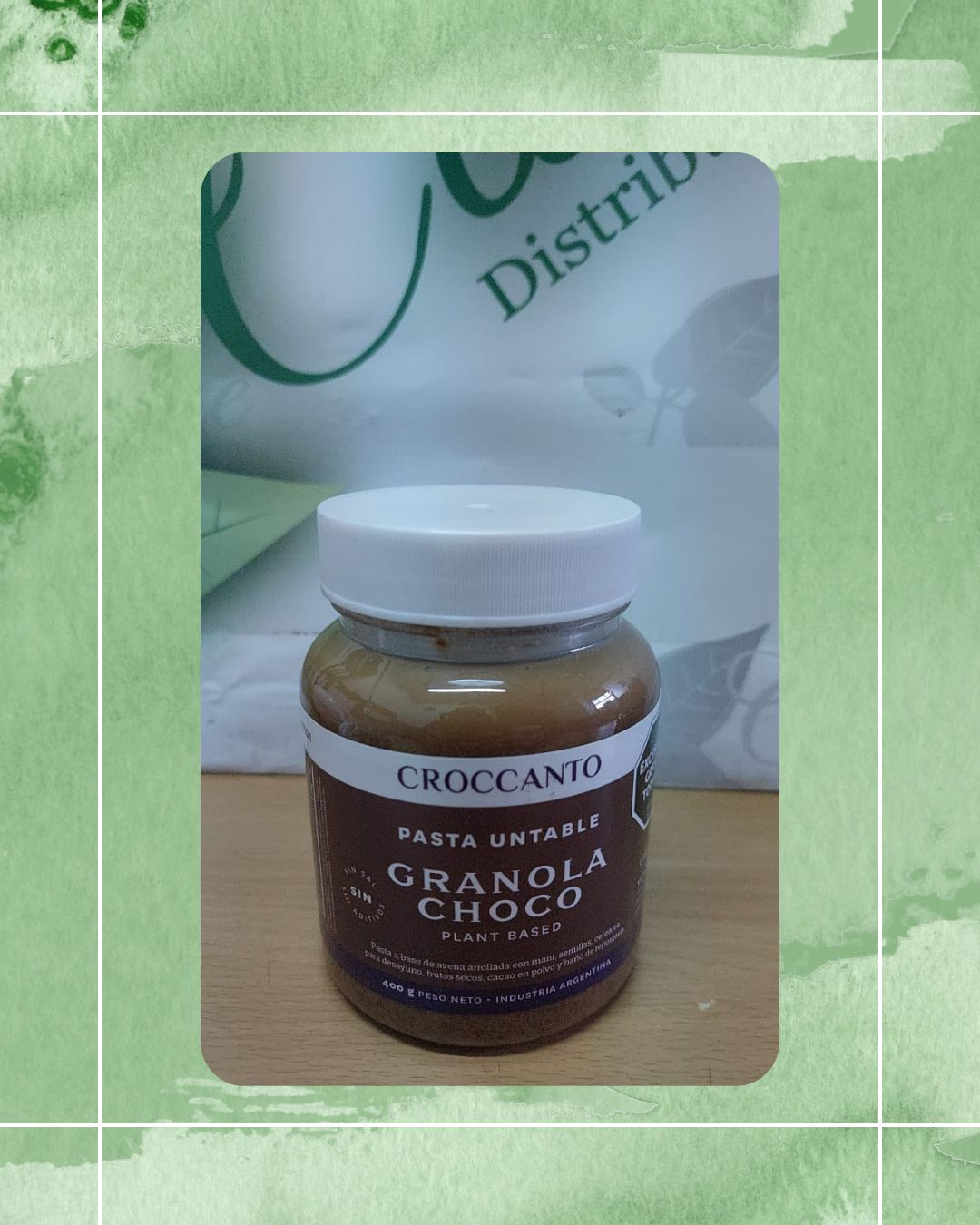 CROCCANTO PASTA UNTABLE GRANOLA CHOCO 400 GRS