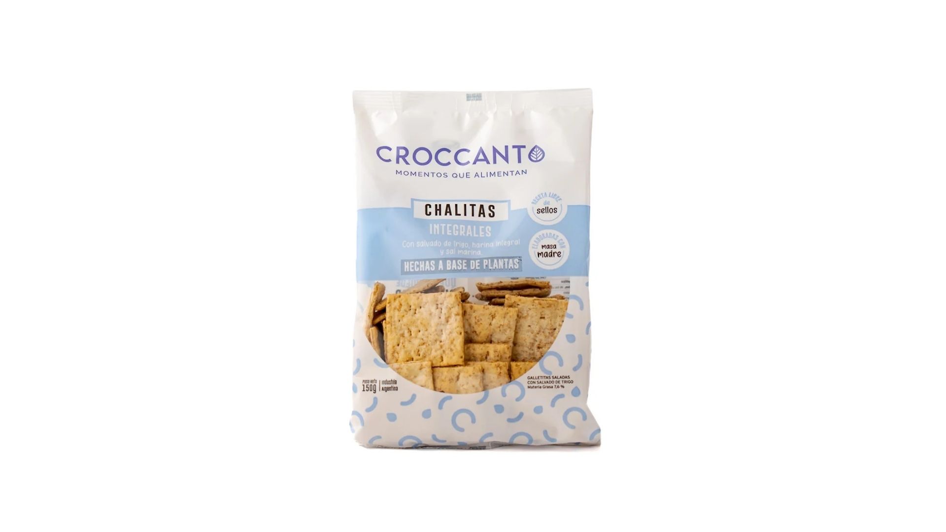 CROCCANTO CHALITAS INTEGRALES 150 GRS