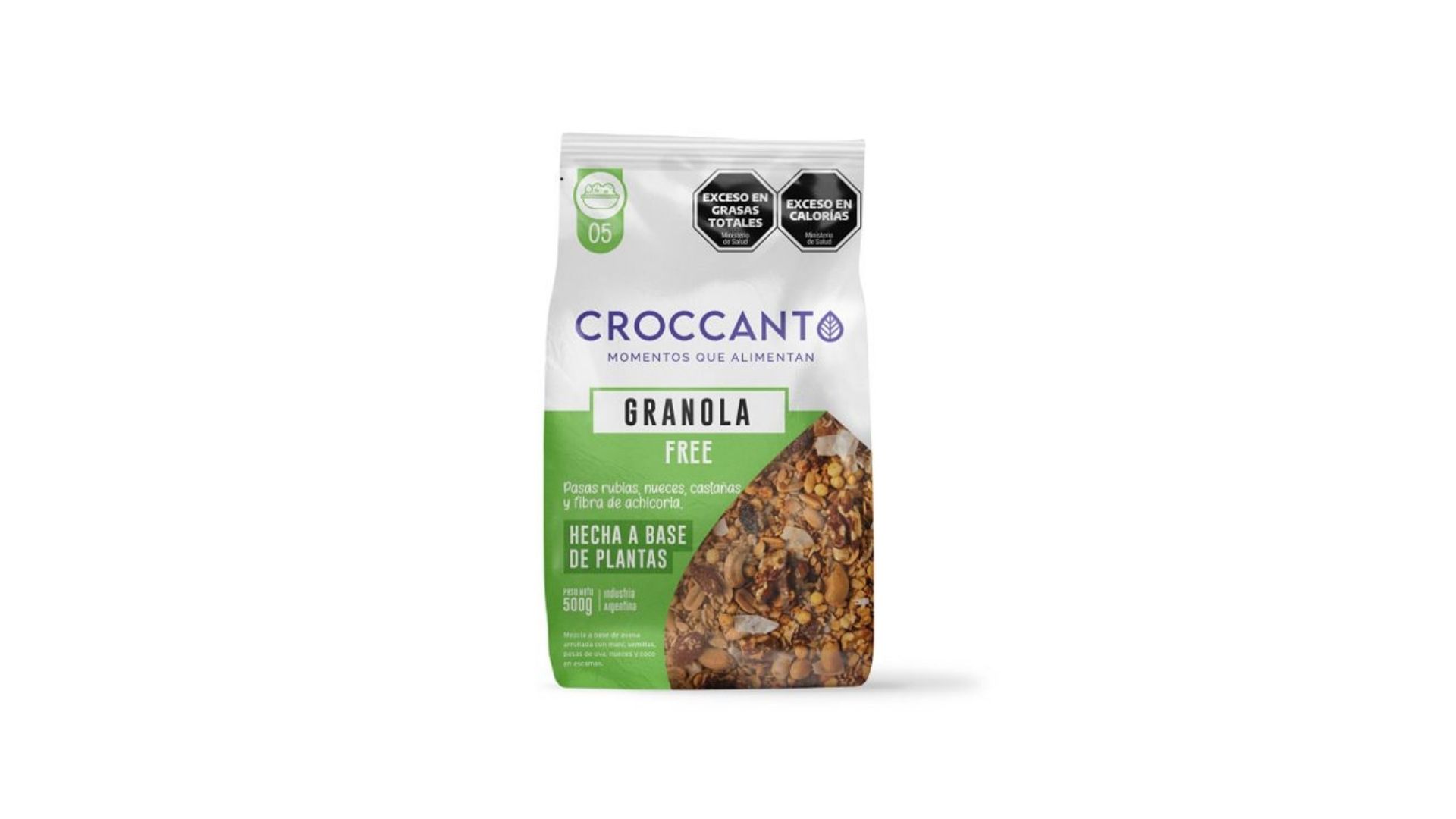 CROCCANTO GRANOLA FREE 500 GRS