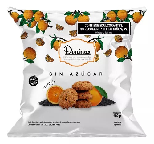 JULICROC DONINAS DE NARANJA 150 GRS