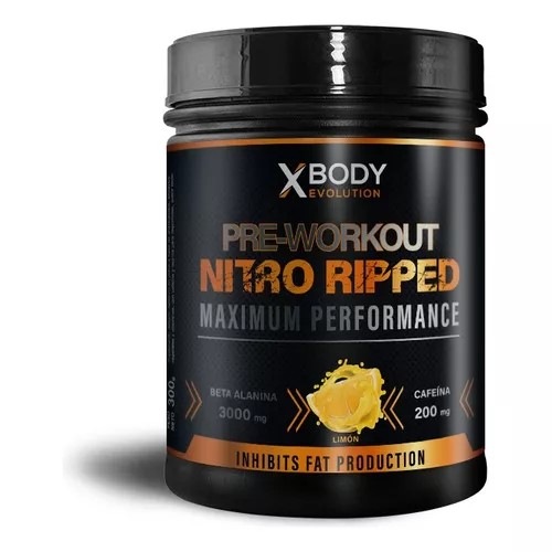 X-BODY NITRO RIPPED LIMON 300 GRS