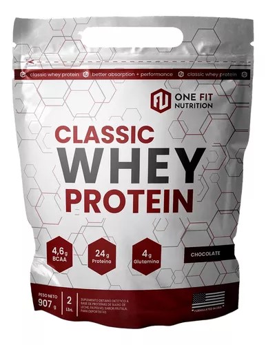 ONE FIT NUTRITION WHEY PROTEIN CHOCOLATE 2 LBS