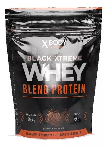 X-BODY WHEY PROTEIN CHOCOLATE BLACK EXTREME 2 LBS