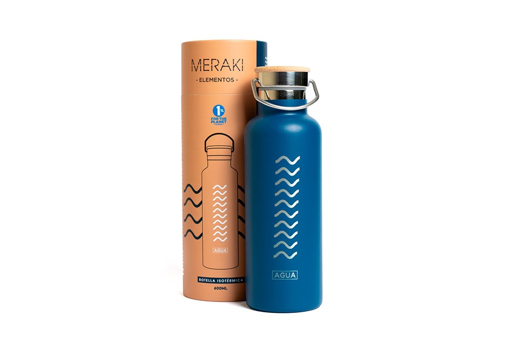 MERAKI BOTELLA TERMICA AGUA 600 ML