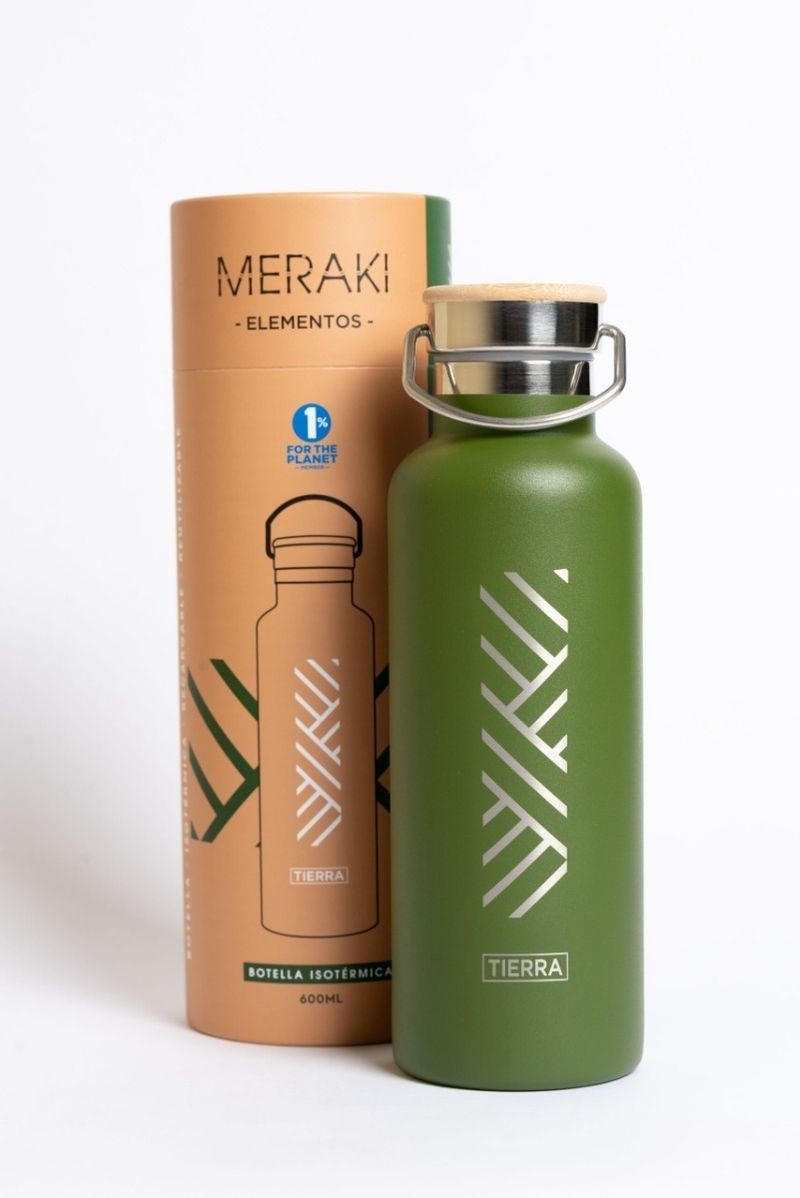 MERAKI BOTELLA TERMICA TIERRA 600 ML