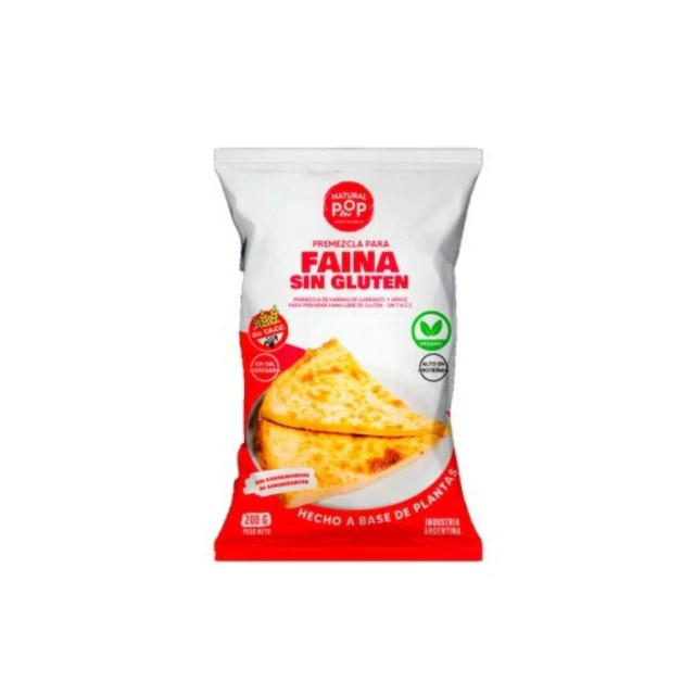 NATURAL POP FAINA 200 GRS