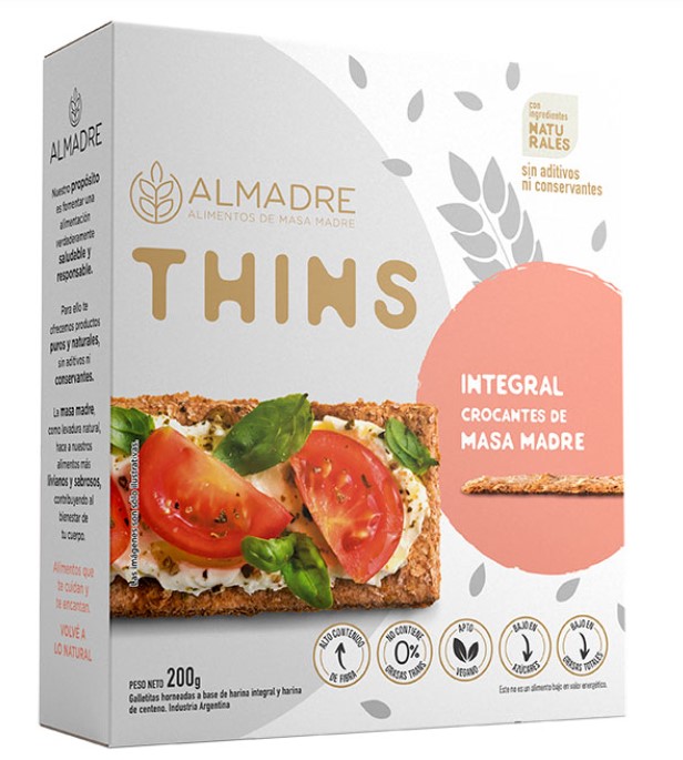 ALMADRE THINS INTEGRAL 200 GRS