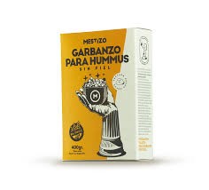 MESTIZO GARBANZO PARA HUMMUS SIN PIEL 400 GRS