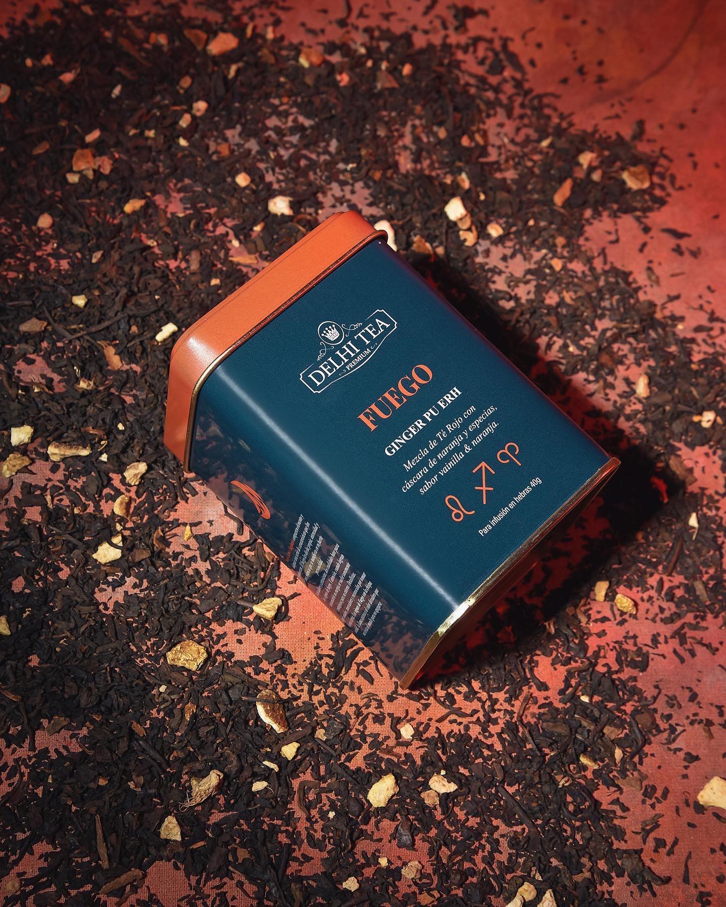 DELHI TEA FUEGO LATA 40 GRS