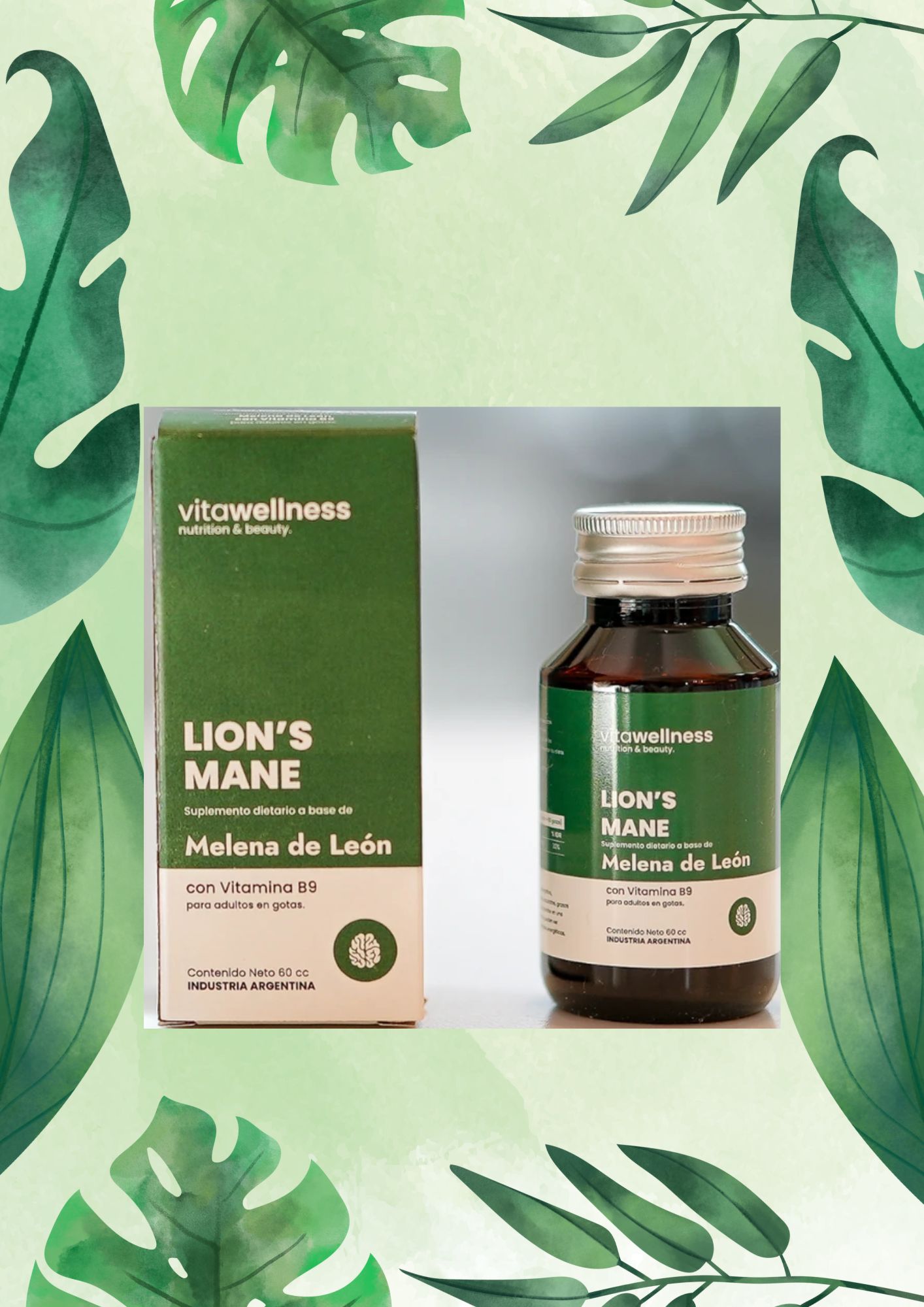 VITAWELLNESS MELENA DE LEON 60 CC