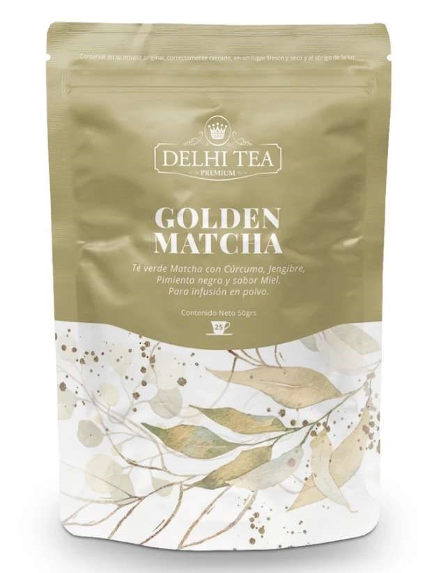 DELHI TEA GOLDEN MATCHA 50 GRS