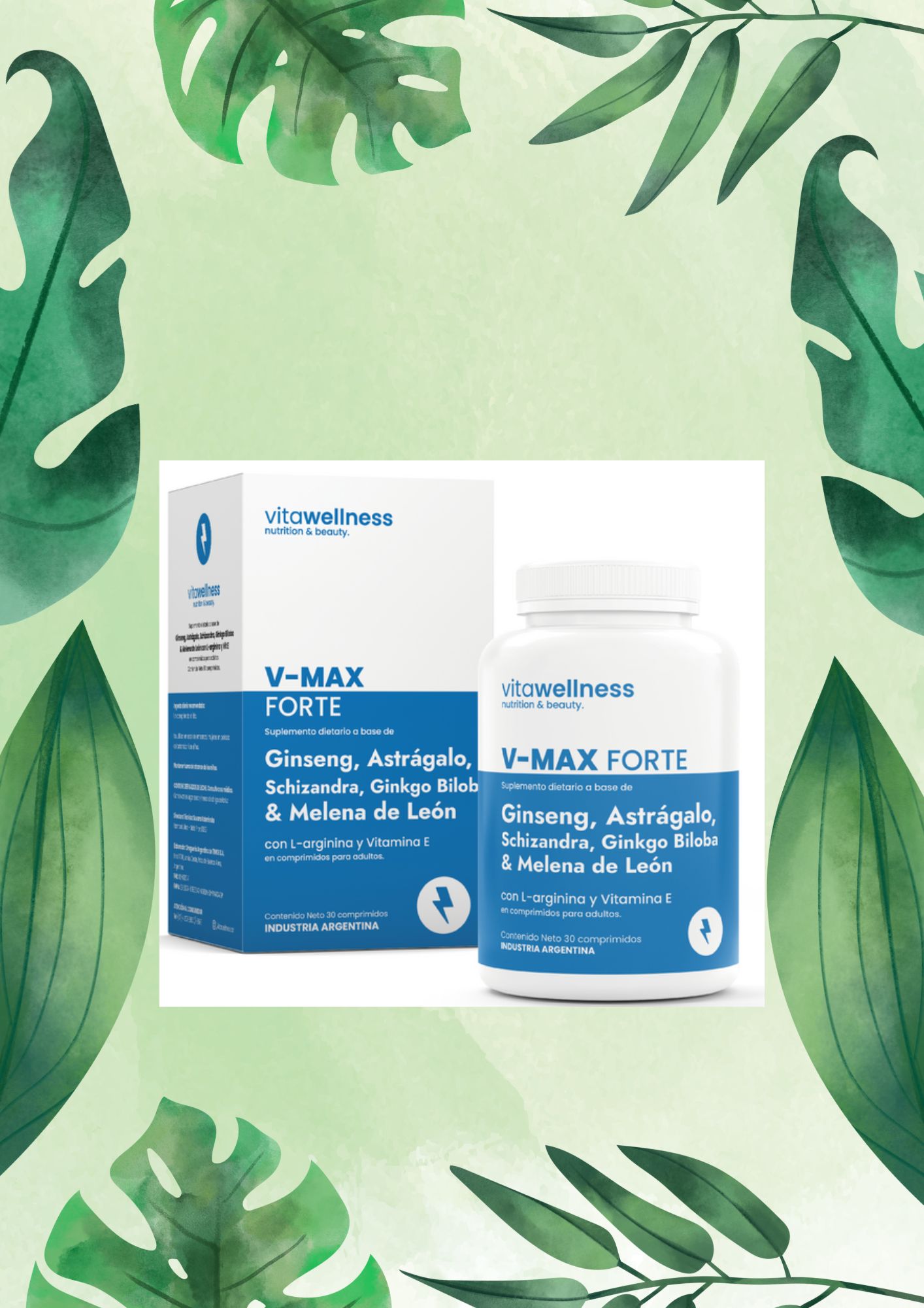 VITAWELLNESS VMAX FORTE 30 COMP