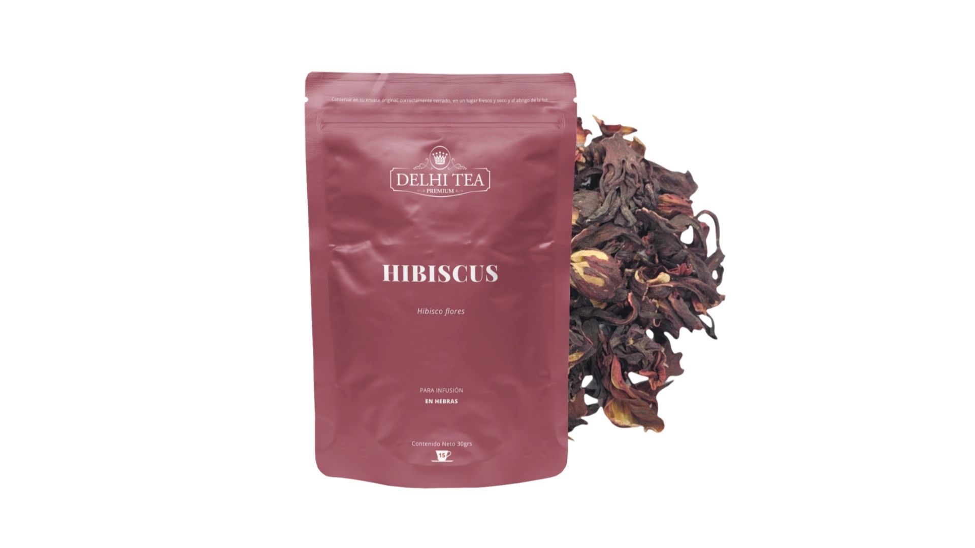 DELHI TEA HIBISCUS 30 GRS