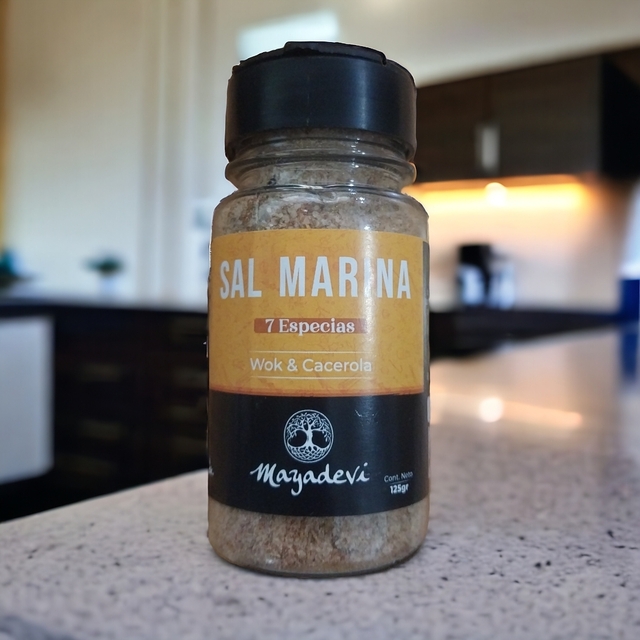 MAYADEVI SAL MARINA 7 ESPECIAS WOK & CACEROLA 150 GRS