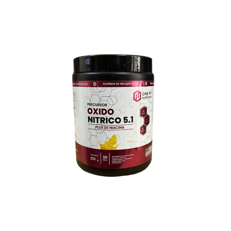 ONE FIT NUTRITION OXIDO NITRICO LIMON 210 GRS