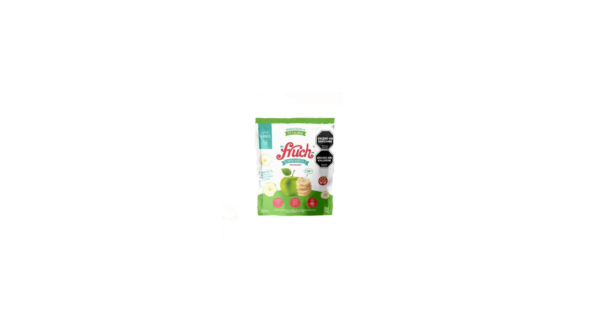 FRUCH SNACK MZA VERDE 35 GRS