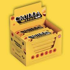 CRUDDABAR BANANA TOFFEE 10 UNID