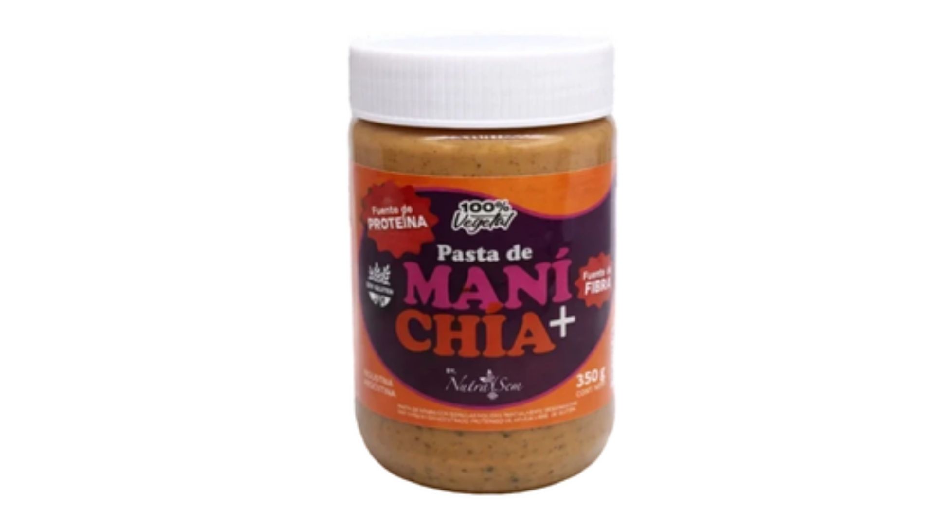 NUTRASEM PASTA DE MANI + CHIA 350 GRS