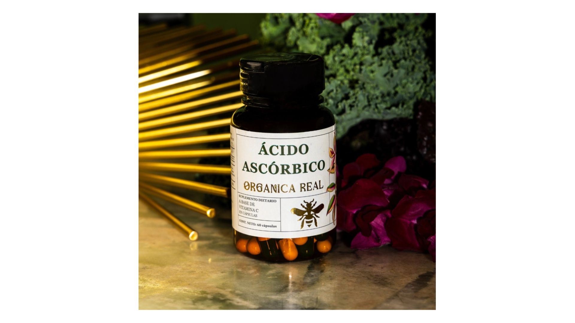 ORGANICA REAL ACIDO ASCORBICO 60 CAPS