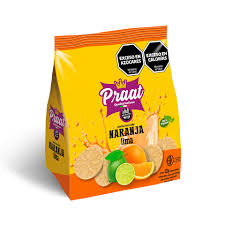 PRAAT GALLETITAS NARANJA - LIMA 125 GRS