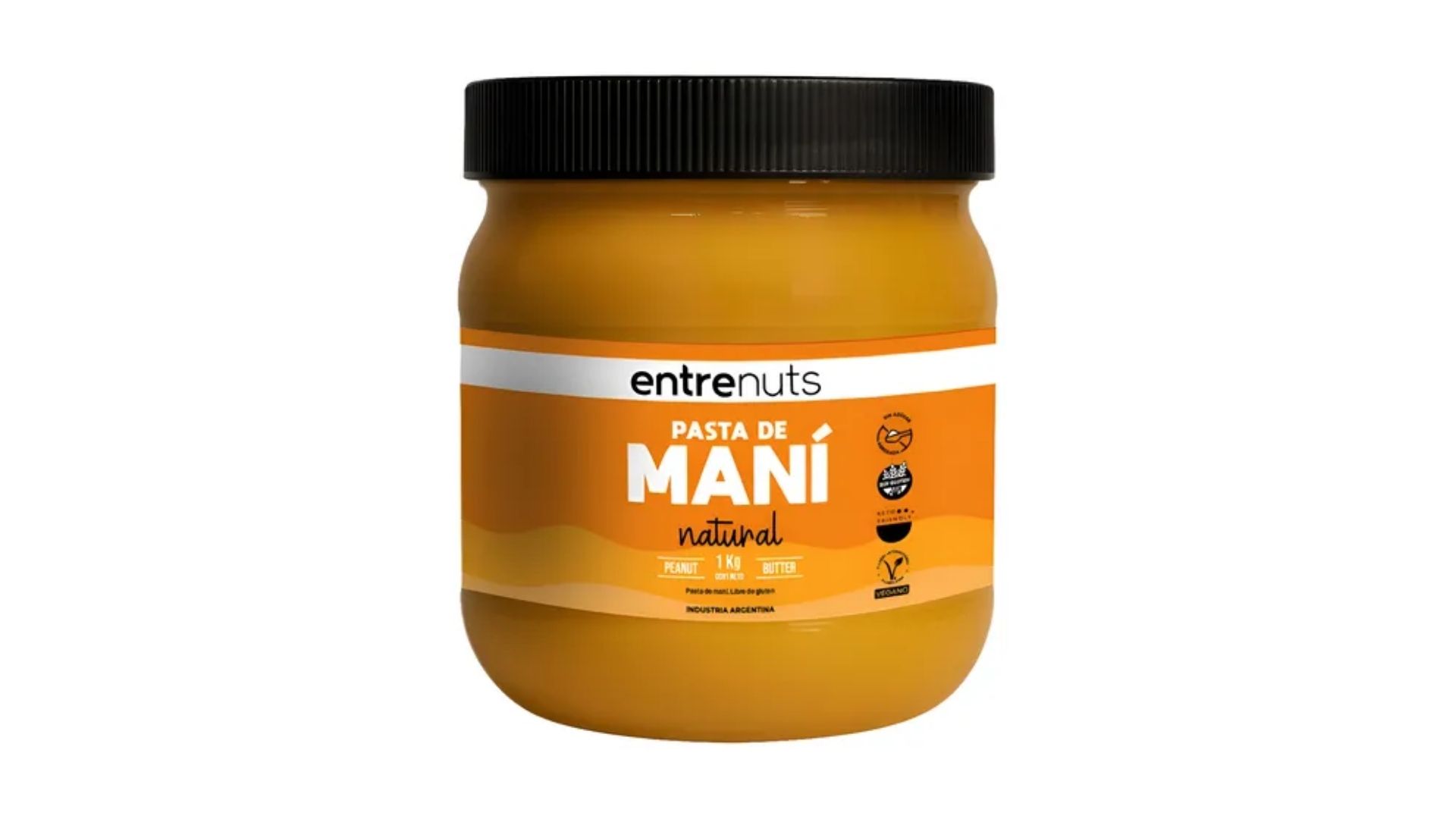 ENTRENUTS PASTA DE MANI NATURAL 1 KG