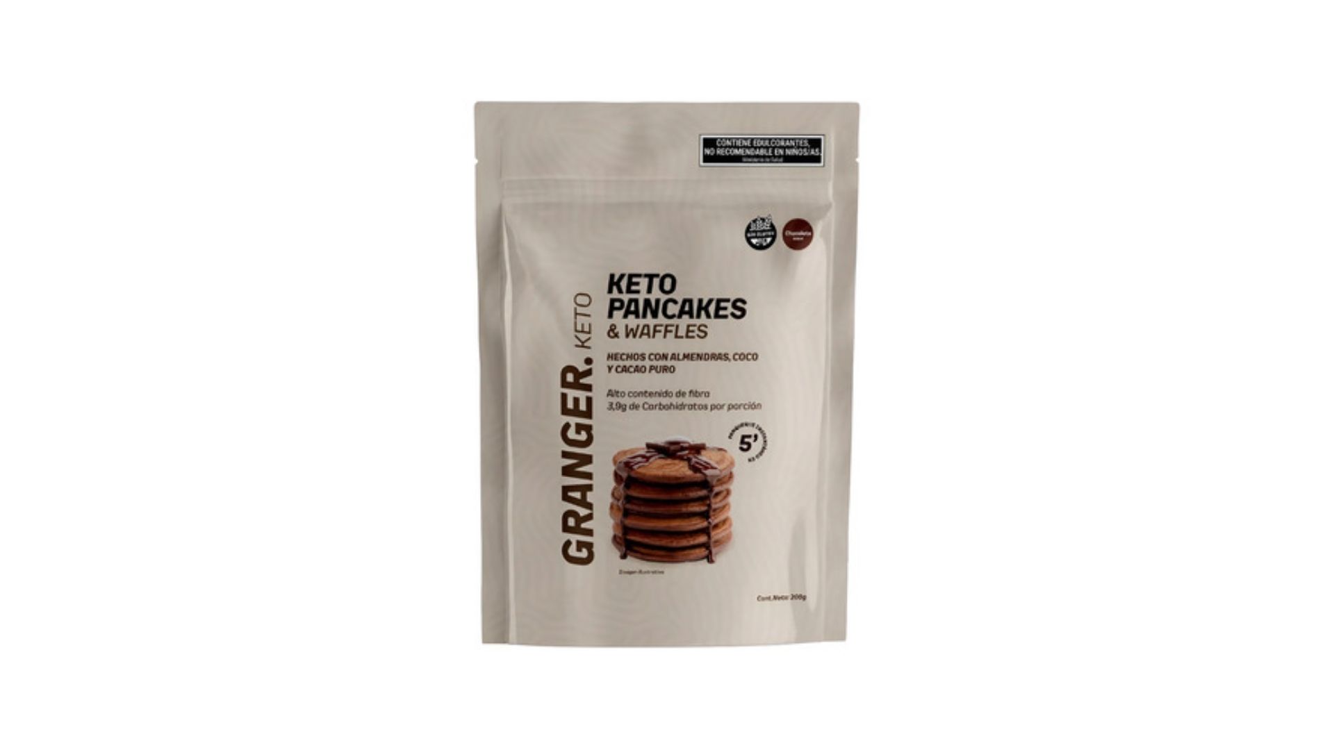 GRANGER KETO PANCAKES CHOCOLATE 200 GRS