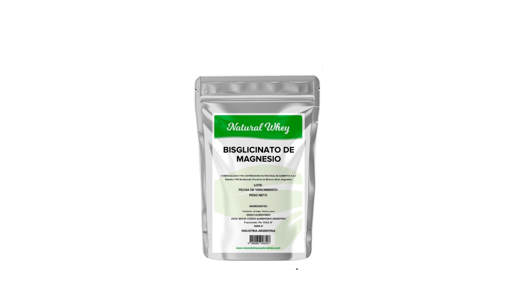 NATURAL WHEY BISGLICINATO DE MAGNESIO 100 GRS