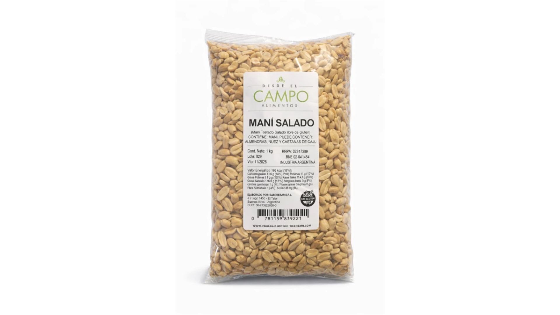 DEC MANI SALADO 1 KG