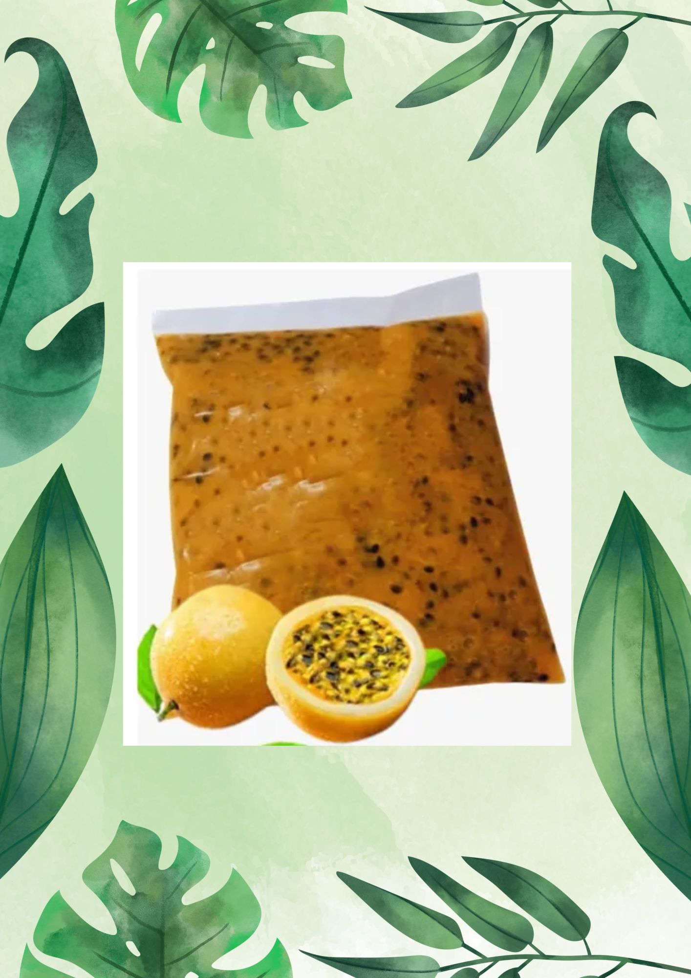 GREENS MARACUYA CON SEMILLAS 1 KG