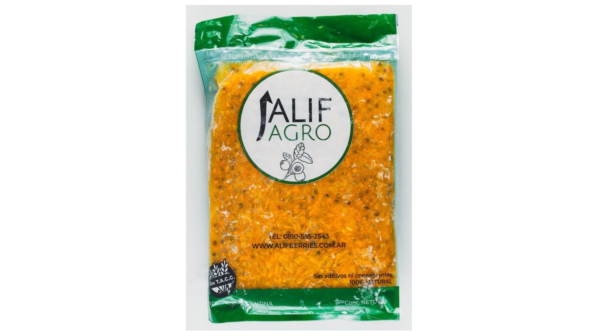 GREENS MARACUYA CON SEM 250 GRS