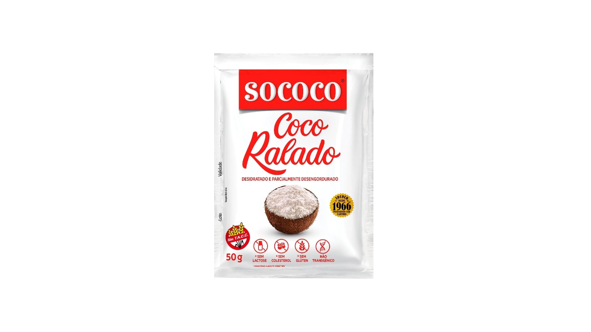 SOCOCO COCO RALLADO 50 GRS