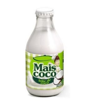 Mais Coco LECHE DE COCO Vidrio 200 ml
