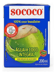 Sococo AGUA DE COCO Tetra 200 cc