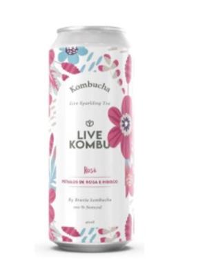 VIVET KOMBUCHA LATA HIBISCUS 473 ML