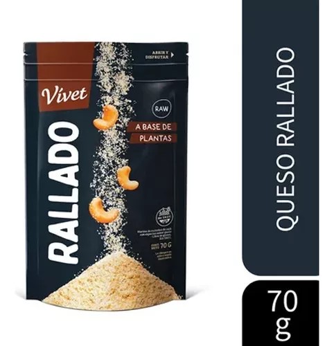 VIVET QUESO RALLADO 70 GRS