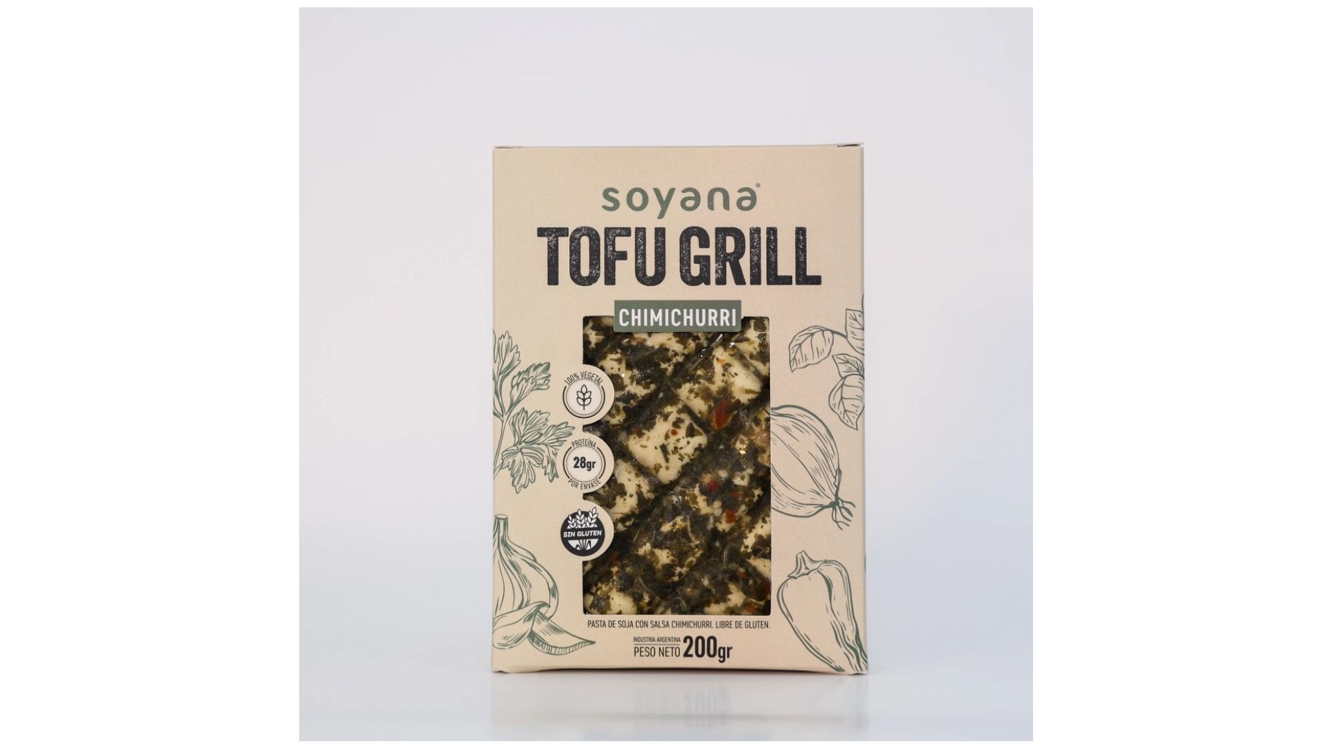 SOYANA TOFU CHIMICHURRI 200 GRS