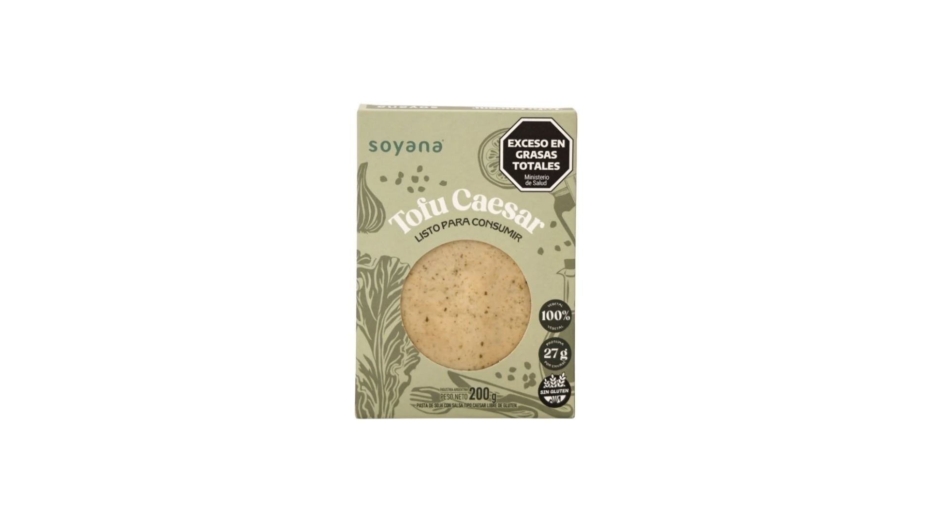 SOYANA TOFU CAESAR 200 GRS